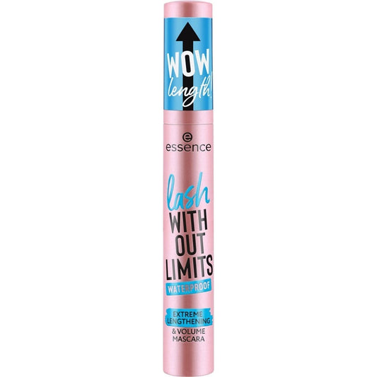 Essence lash with out limits mascara
Extreme lengthening & volume mascara