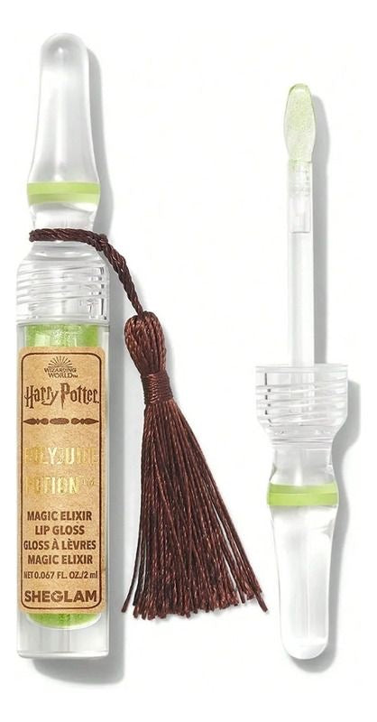 SHEGLAM lipgloss brilho labial magic exlixir harry potter cor polyjuice potion