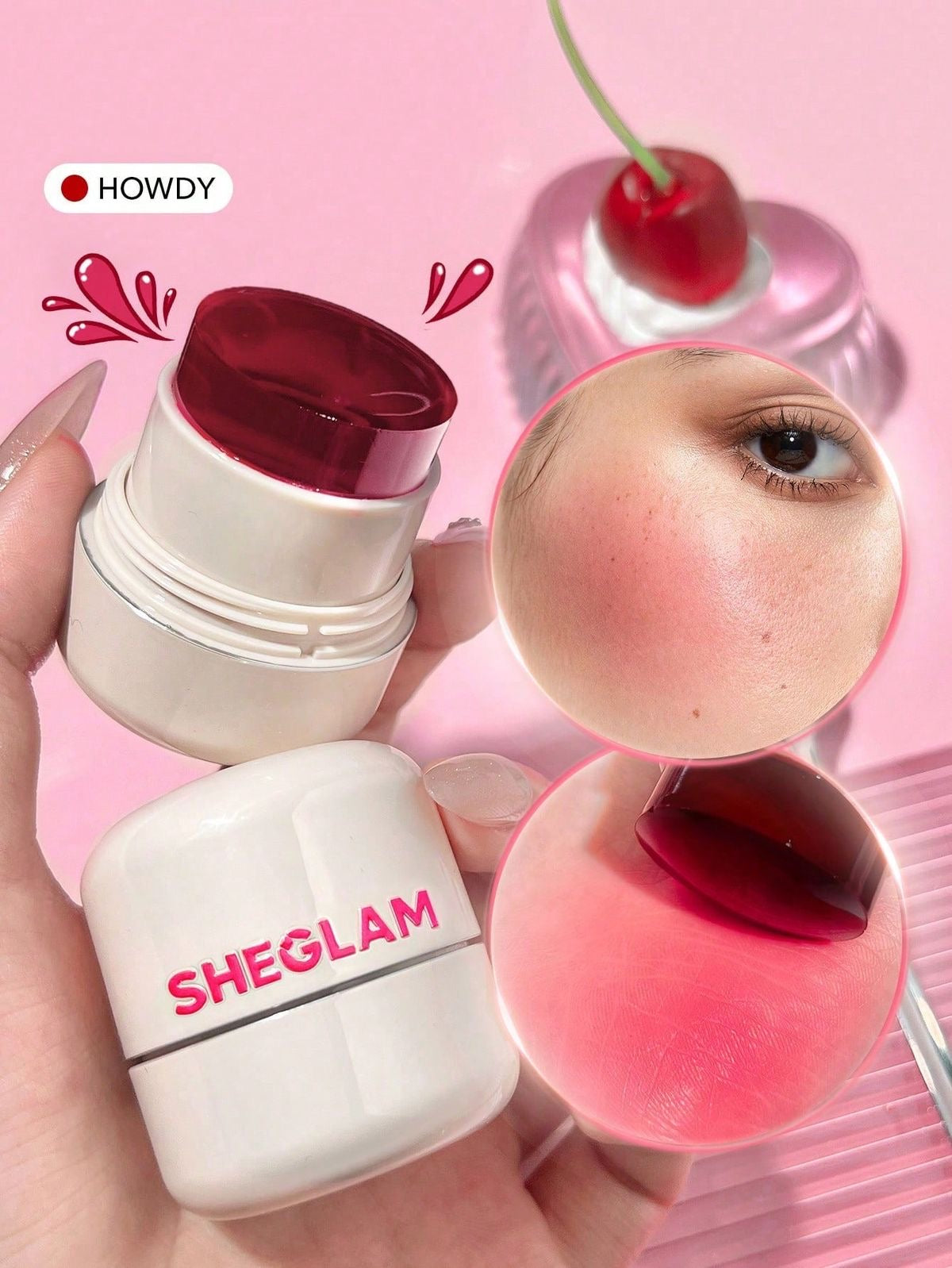 SHEGLAM _blush jelly licious hydrating lip tint