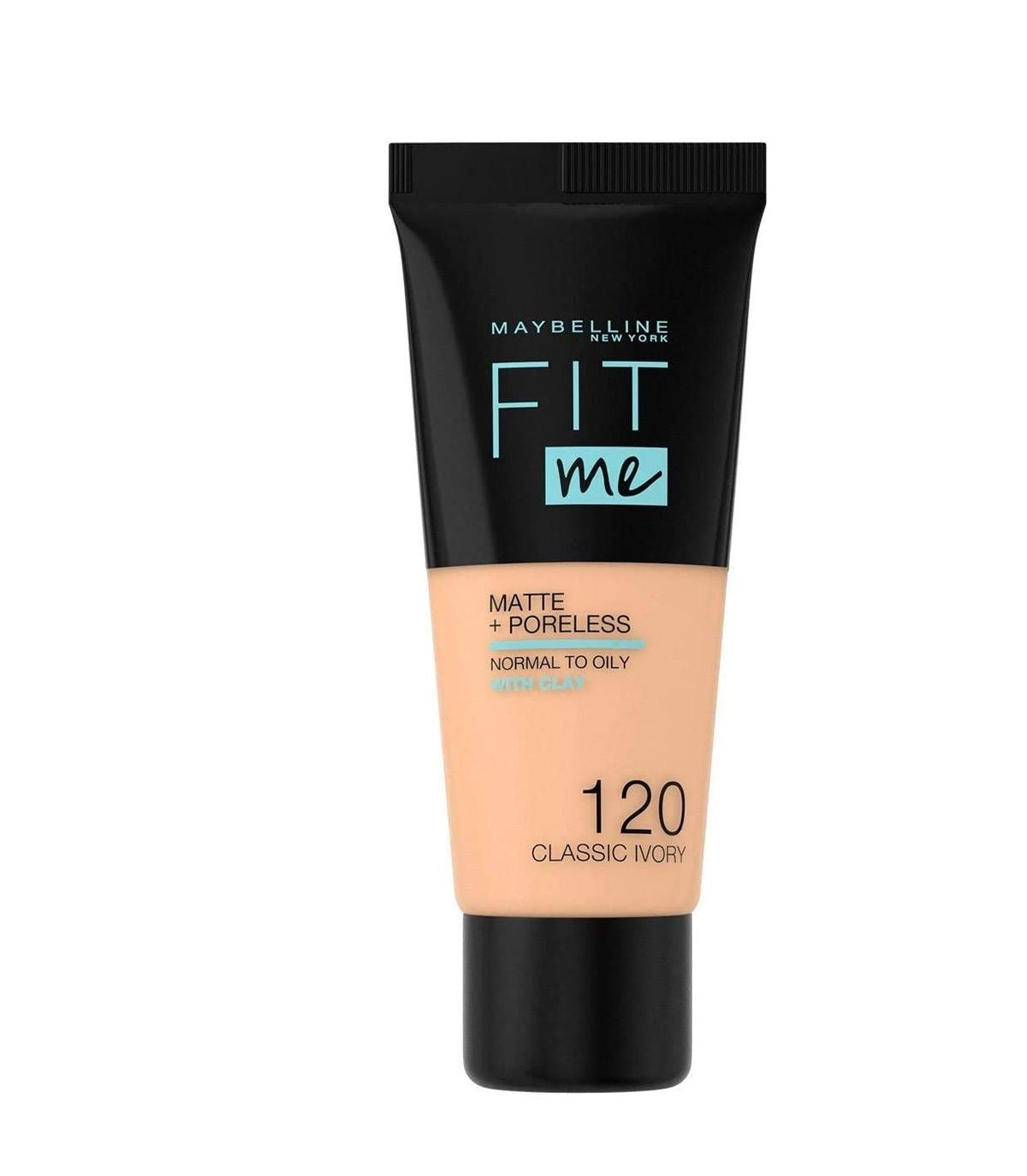 Maybelline New York Liquid Foundation, Matte & Poreless, Full Coverage Blendable Normal to Oily Skin, Fit Me