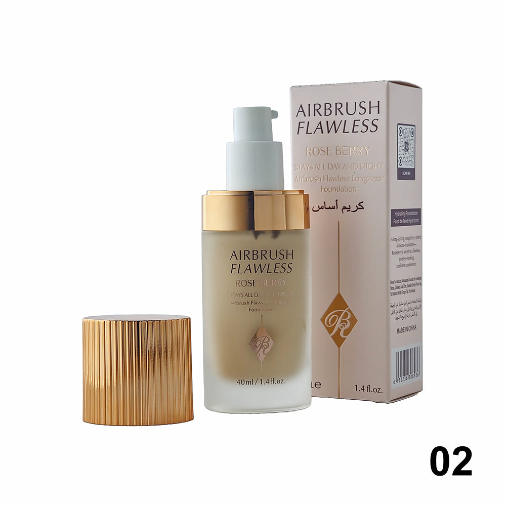 ROSE BERRY AIRBRUSH FLAWLESS(Rose Berry Foundation)