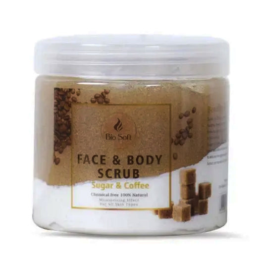 bio soft face & body scrub 500ml